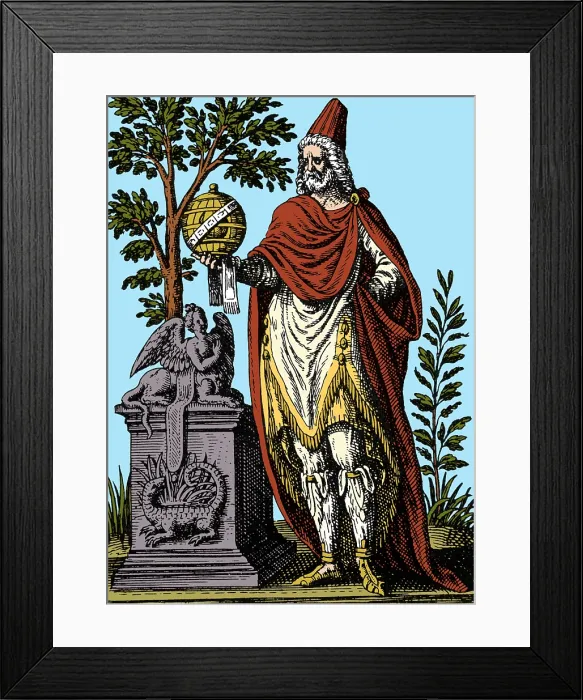 Framed Print : Apollonius, Ancient Greek Philosopher Framed Print : Apollonius, Ancient Greek Philosopher