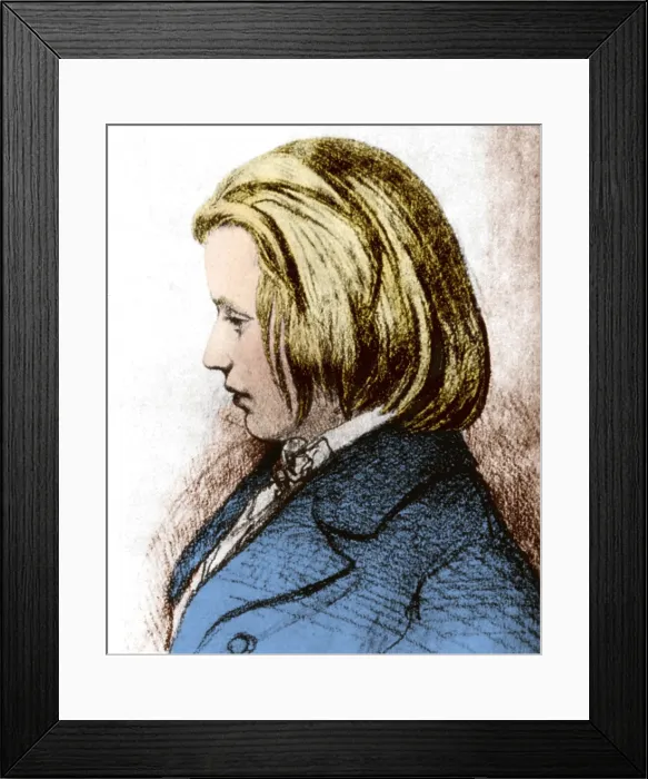 Framed Print : Johannes Brahms, German Composer Framed Print : Johannes Brahms, German Composer