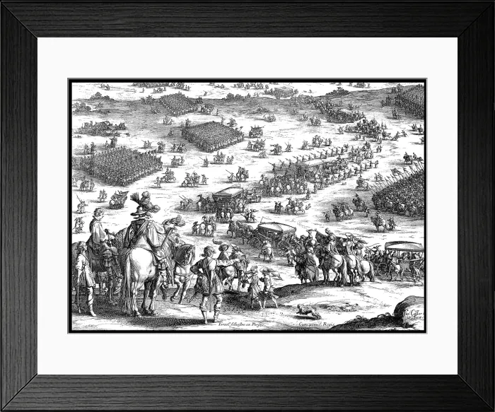 Framed Print : Dutch War of Independence, Siege of Breda, 1624-25 Framed Print : Dutch War of Independence, Siege of Breda, 1624-25