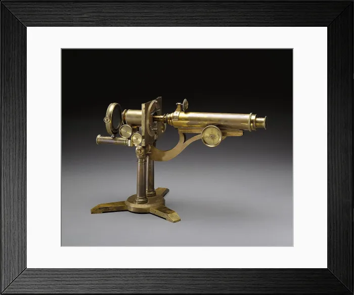 Framed Print : Microscope, 1864 Framed Print : Microscope, 1864