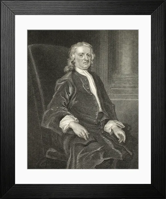 Framed Print : Isaac Newton, English Polymath Framed Print : Isaac Newton, English Polymath