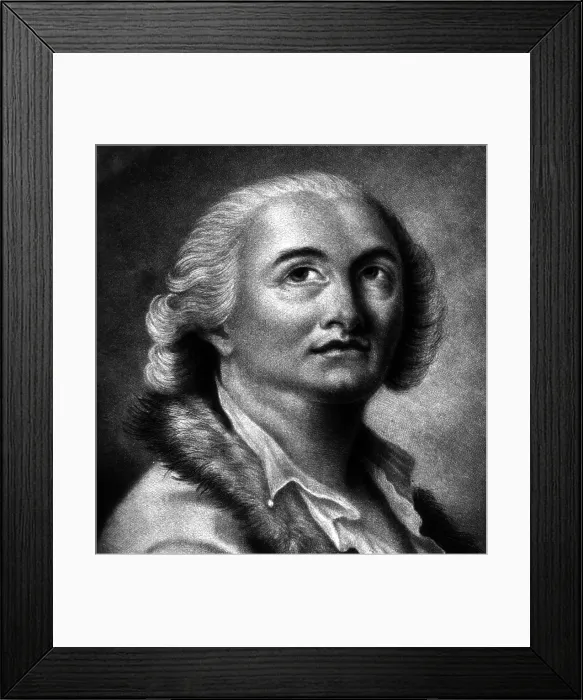 Framed Print : Count Cagliostro, Italian Occultist Framed Print : Count Cagliostro, Italian Occultist