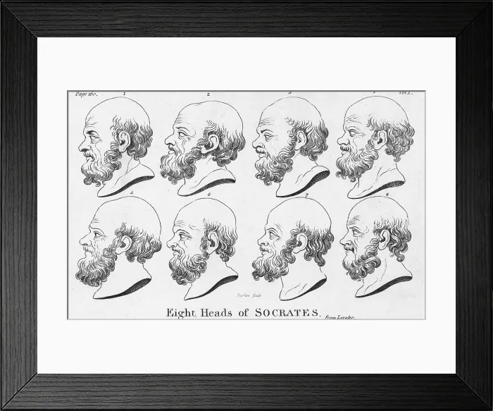 Framed Print : Socrates, Ancient Greek Philosopher Framed Print : Socrates, Ancient Greek Philosopher