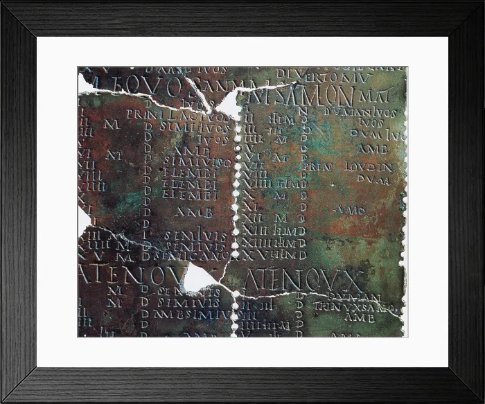 Framed Print : Druid Calendar