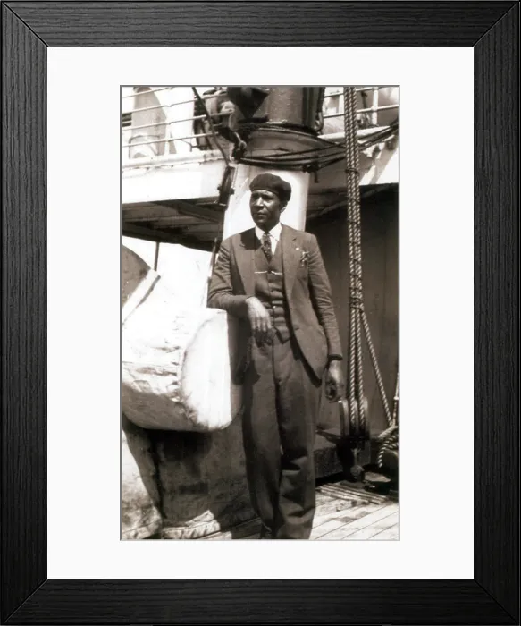 Framed Print : Palmer Hayden, American Painter Framed Print : Palmer Hayden, American Painter