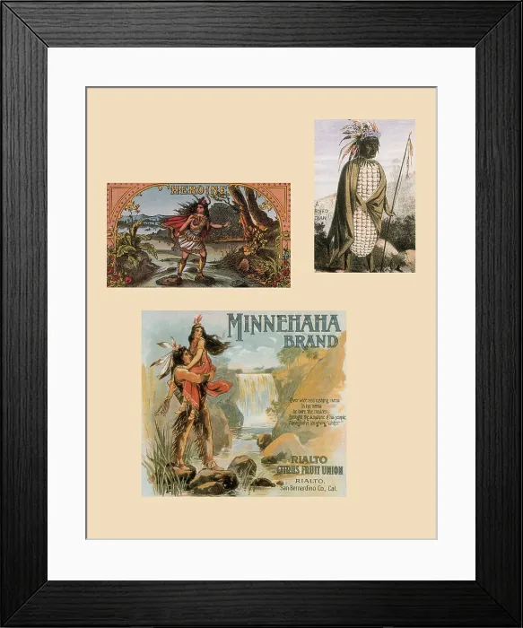 Framed Print : Racism, Native American Stereotypes Framed Print : Racism, Native American Stereotypes