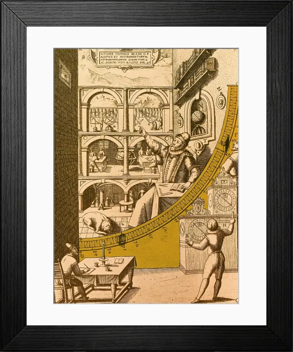 Framed Print : Tycho Brahe, Danish Astronomer Framed Print : Tycho Brahe, Danish Astronomer