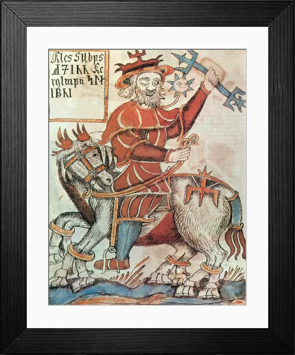 Framed Print : Odin, Norse God Framed Print : Odin, Norse God