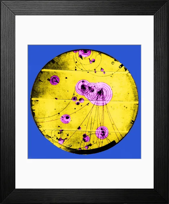 Framed Print : Proton-Photon Collision Framed Print : Proton-Photon Collision
