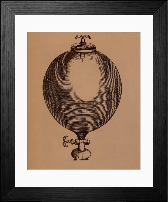 Framed Print : Robert Boyle's air pumps