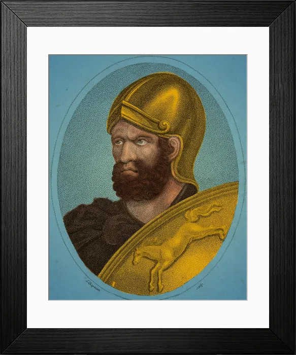 Framed Print : Hannibal, Carthaginian Military Commander Framed Print : Hannibal, Carthaginian Military Commander