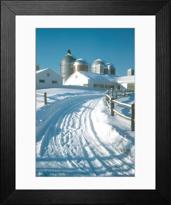 Framed Print : Winter, CT Framed Print : Winter, CT