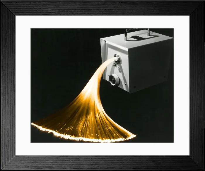 Framed Print : Optical Fibers Framed Print : Optical Fibers