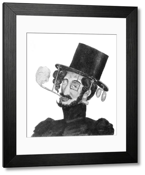 Framed Print : Pickpocket Protection Invention