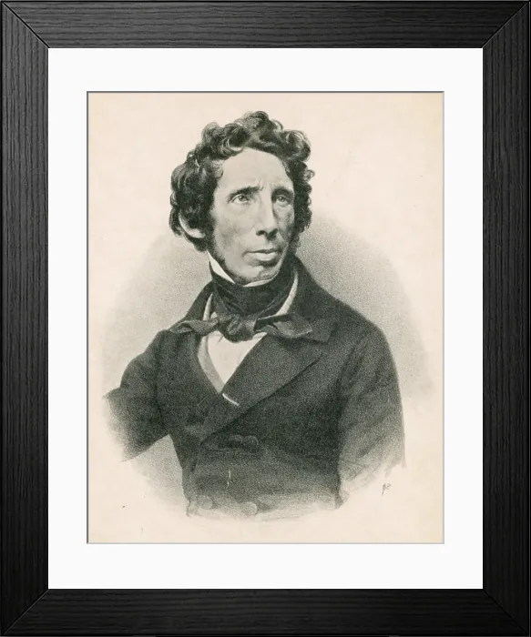 Framed Print : Friedrich Wohler, German Chemist Framed Print : Friedrich Wohler, German Chemist