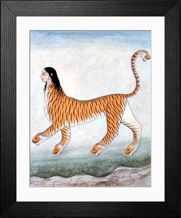 Framed Print : Chimera, Legendary Creature Framed Print : Chimera, Legendary Creature