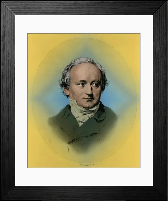 Framed Print : Baron von Bunsen, German Diplomat Framed Print : Baron von Bunsen, German Diplomat