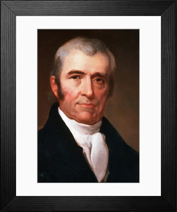 Framed Print : John Marshall, 4th Chief Justice, Supreme Court Framed Print : John Marshall, 4th Chief Justice, Supreme Court