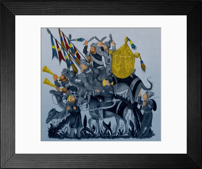 Framed Print : The Crusades, Turkish Muslims Framed Print : The Crusades, Turkish Muslims