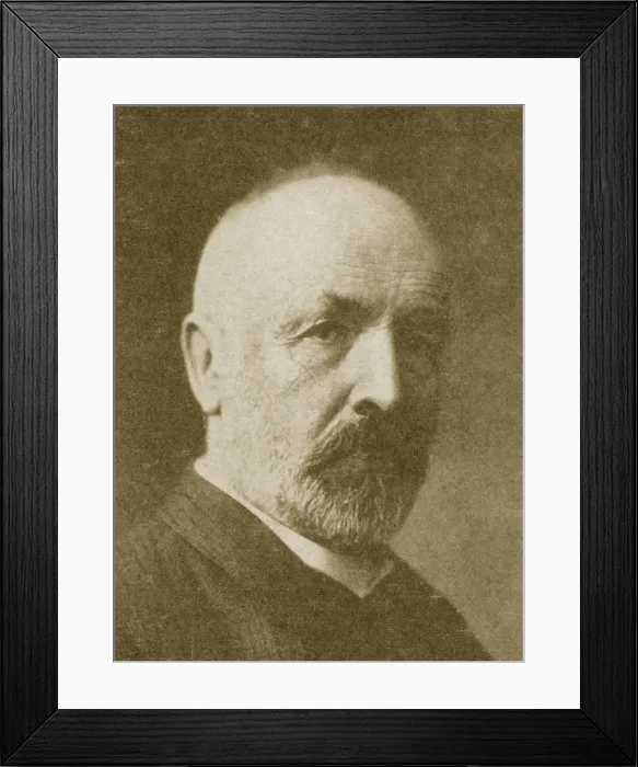 Framed Print : Georg Cantor, German Mathematician