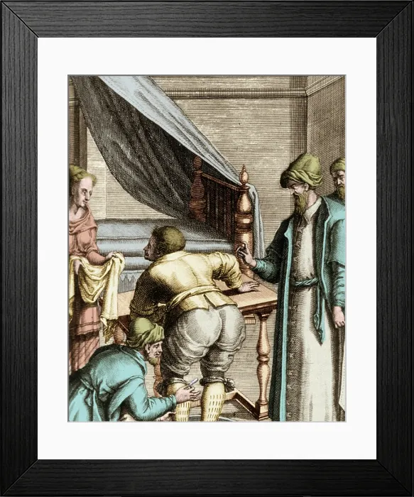 Framed Print : Bloodletting, 16th Century Framed Print : Bloodletting, 16th Century