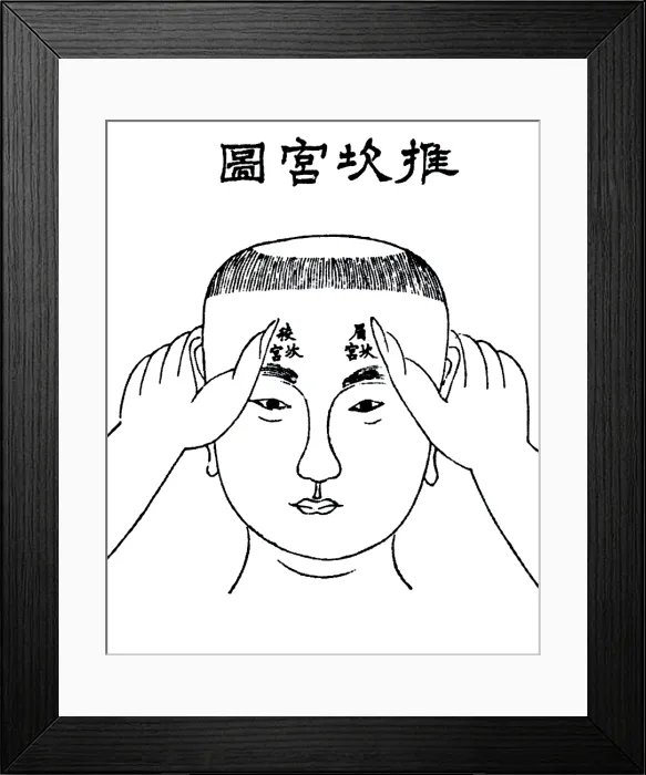 Framed Print : Chinese Massage, Ming Dynasty Framed Print : Chinese Massage, Ming Dynasty