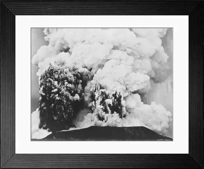 Framed Print : Surtsey Volcanic Island, 1960s Framed Print : Surtsey Volcanic Island, 1960s