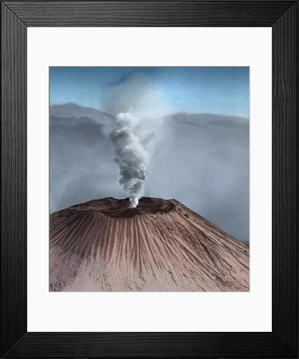 Framed Print : Vesuvius Eruption Framed Print : Vesuvius Eruption