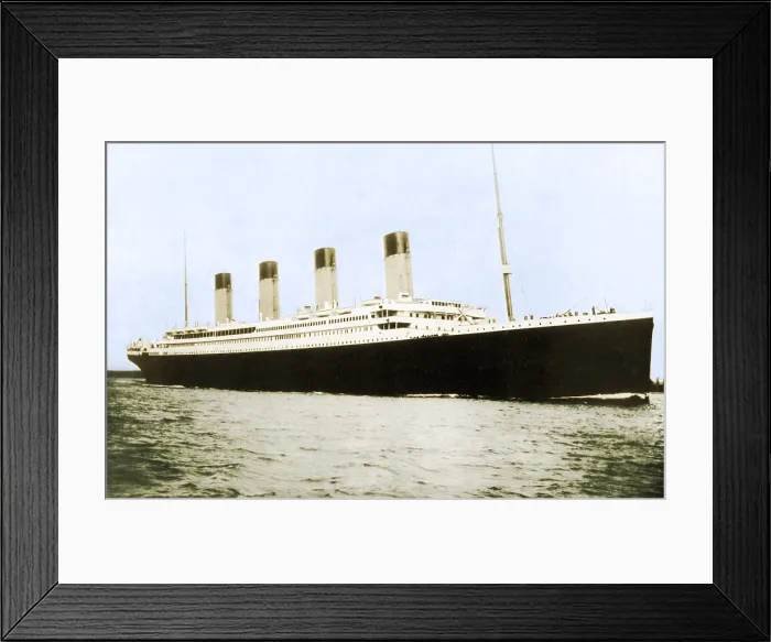 Framed Print : RMS Titanic, 1912