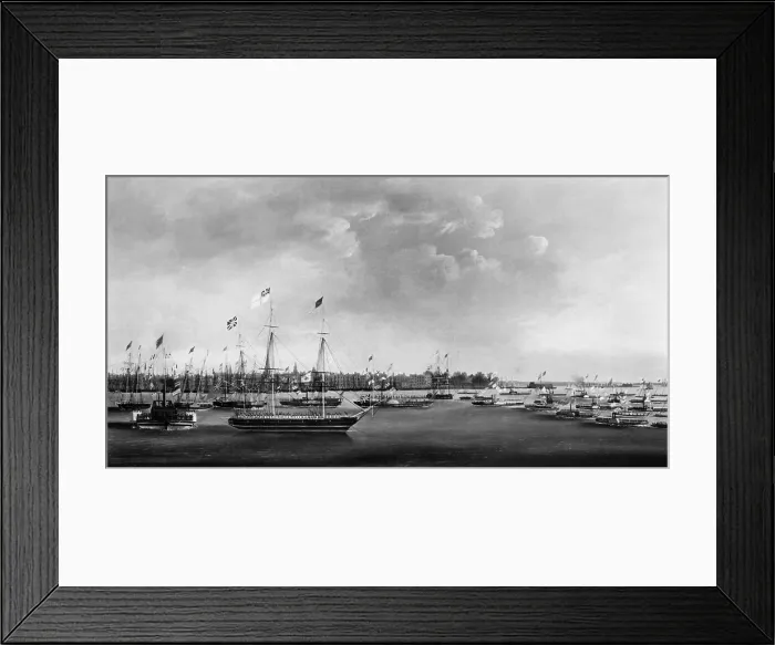 Framed Print : Erie Canal Celebration, 1825 Framed Print : Erie Canal Celebration, 1825