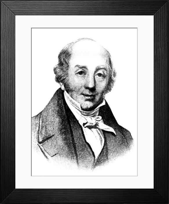 Framed Print : Abraham Colles, Irish Surgeon & Professor Framed Print : Abraham Colles, Irish Surgeon & Professor