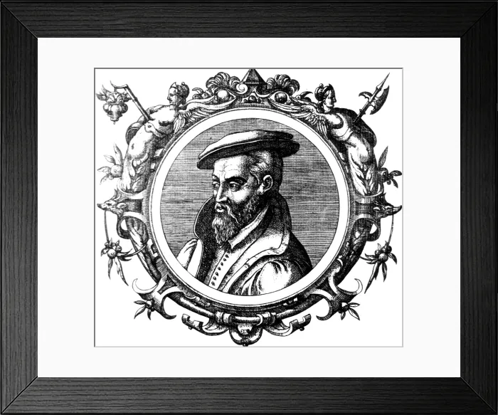 Framed Print : Georgius Agricola, German Scholar and Father of Mineralogy Framed Print : Georgius Agricola, German Scholar and Father of Mineralogy