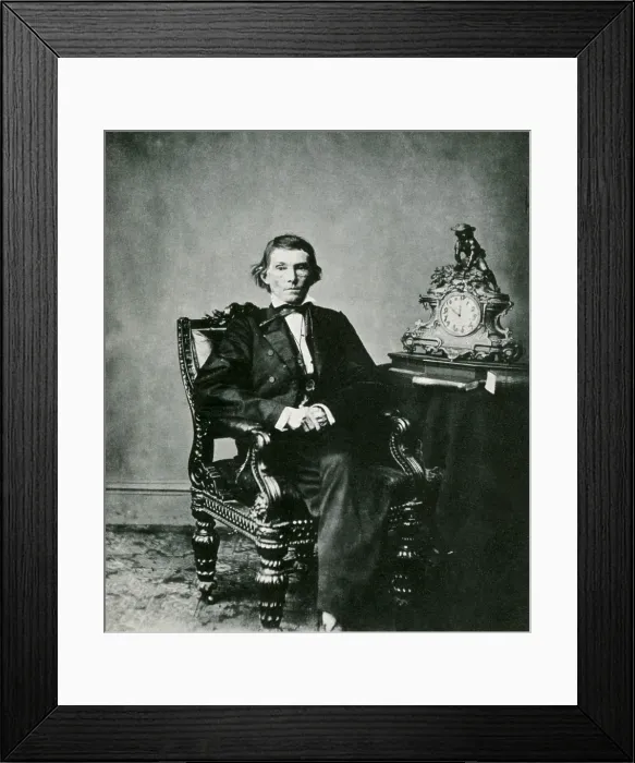 Framed Print : Alexander Stephens, Confederate Vice President