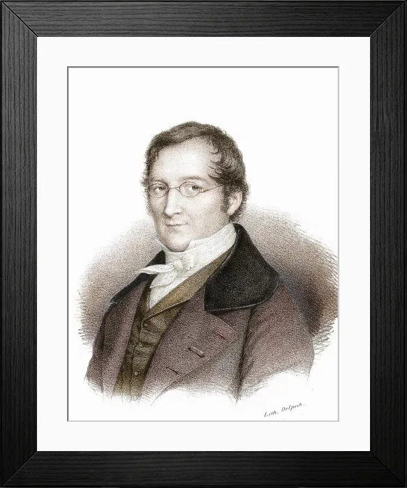 Framed Print : Joseph Gay-Lussac, French Chemist Framed Print : Joseph Gay-Lussac, French Chemist