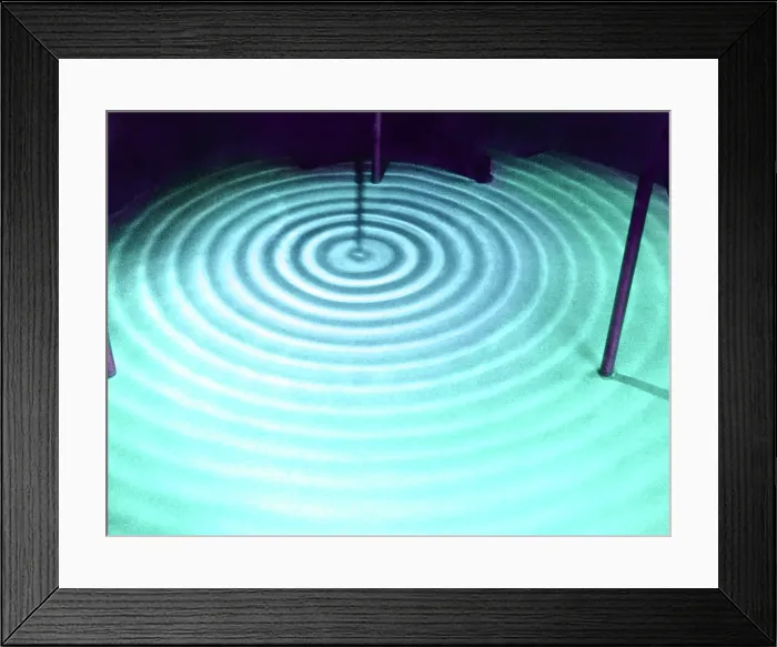 Framed Print : Circular Ripples Framed Print : Circular Ripples