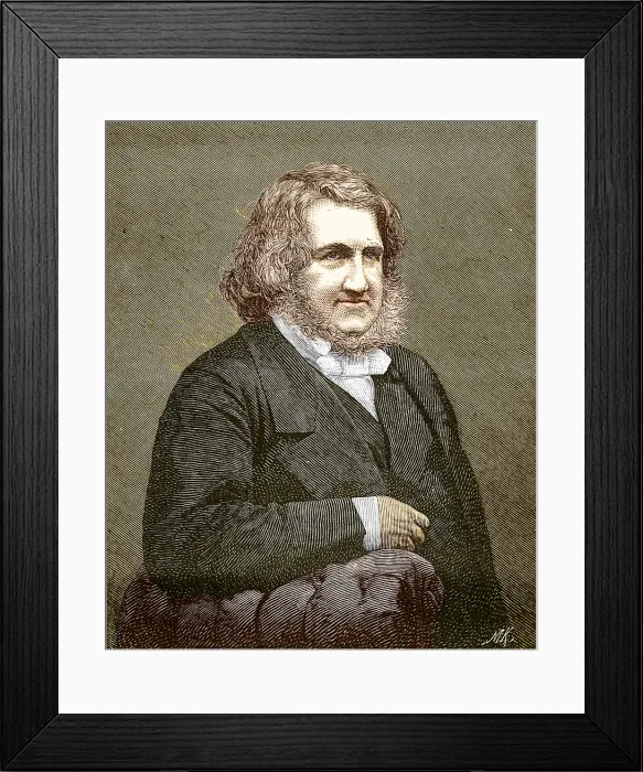 Framed Print : James Young Simpson, Scottish Physician Framed Print : James Young Simpson, Scottish Physician