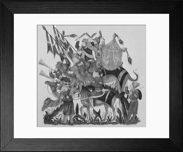 Framed Print : The Crusades, Turkish Muslims Framed Print : The Crusades, Turkish Muslims