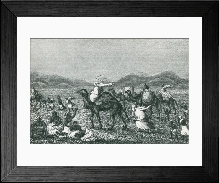 Framed Print : Desert Sandstorm, the Enemy of Caravans Framed Print : Desert Sandstorm, the Enemy of Caravans