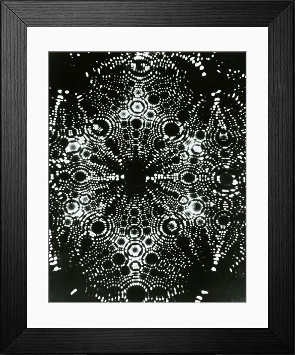 Framed Print : X-Ray Diffraction of Tungsten Tip Framed Print : X-Ray Diffraction of Tungsten Tip