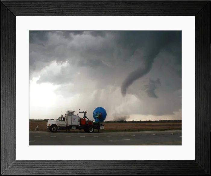 Framed Print : Tornado, Doppler On Wheels, DOW7 Framed Print : Tornado, Doppler On Wheels, DOW7