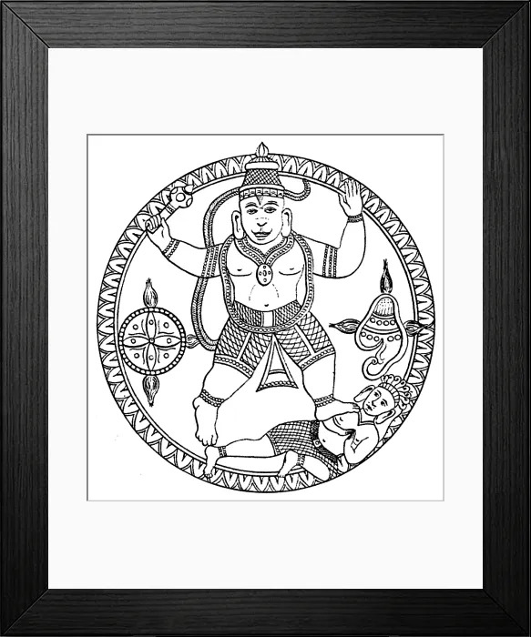 Framed Print : Hanuman, Hindu Monkey God Framed Print : Hanuman, Hindu Monkey God