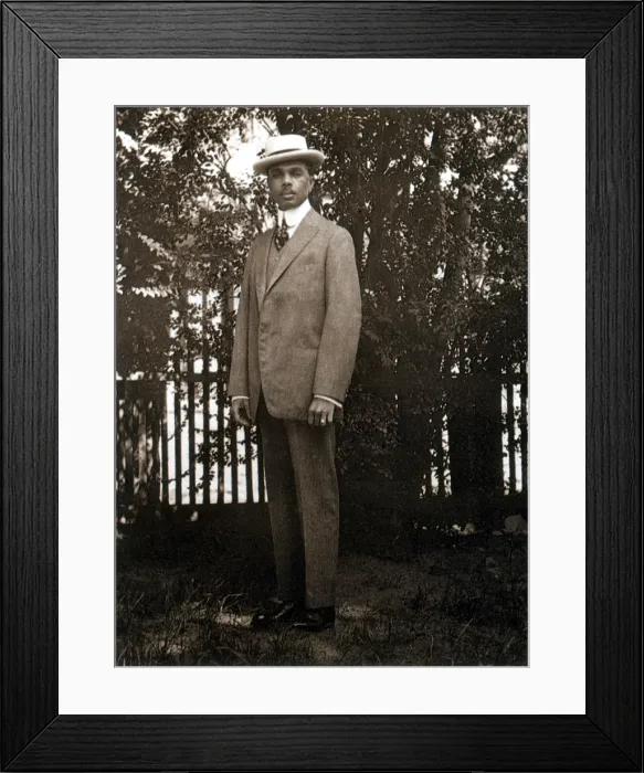 Framed Print : James Weldon Johnson, American Author and Activist Framed Print : James Weldon Johnson, American Author and Activist