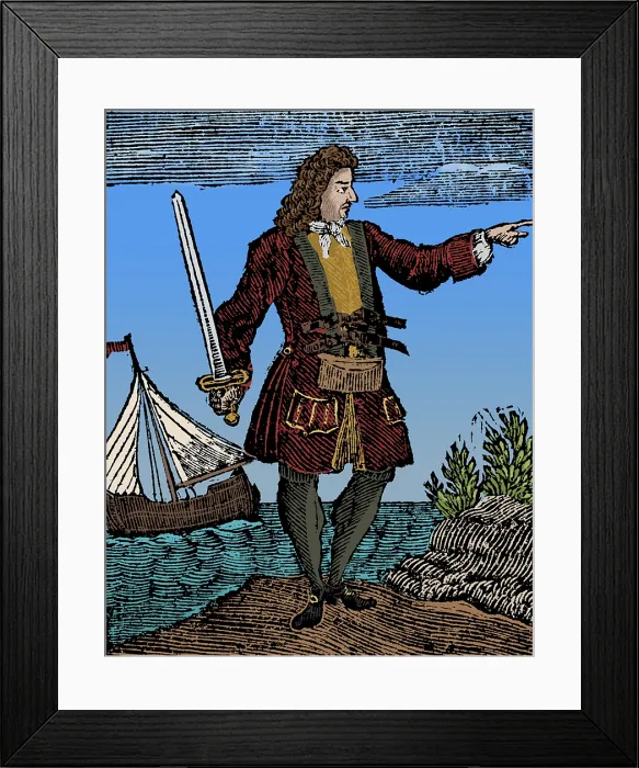 Framed Print : Charles Vane, English Pirate Framed Print : Charles Vane, English Pirate