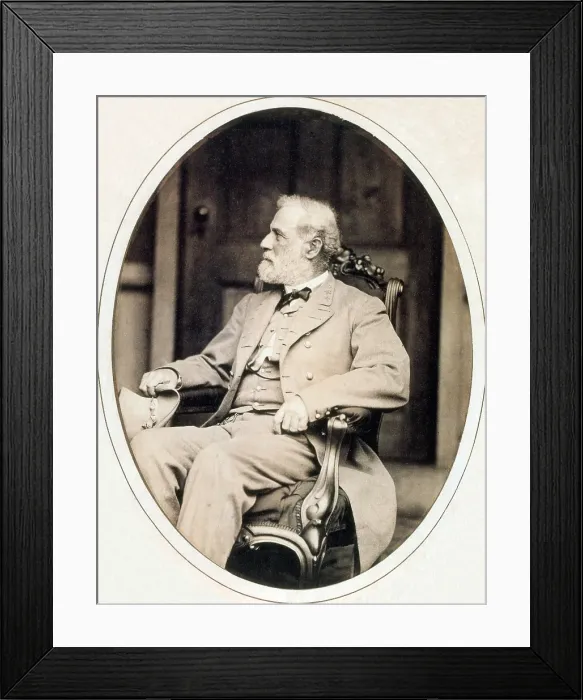 Framed Print : Robert E. Lee, Confederate Army Commander Framed Print : Robert E. Lee, Confederate Army Commander