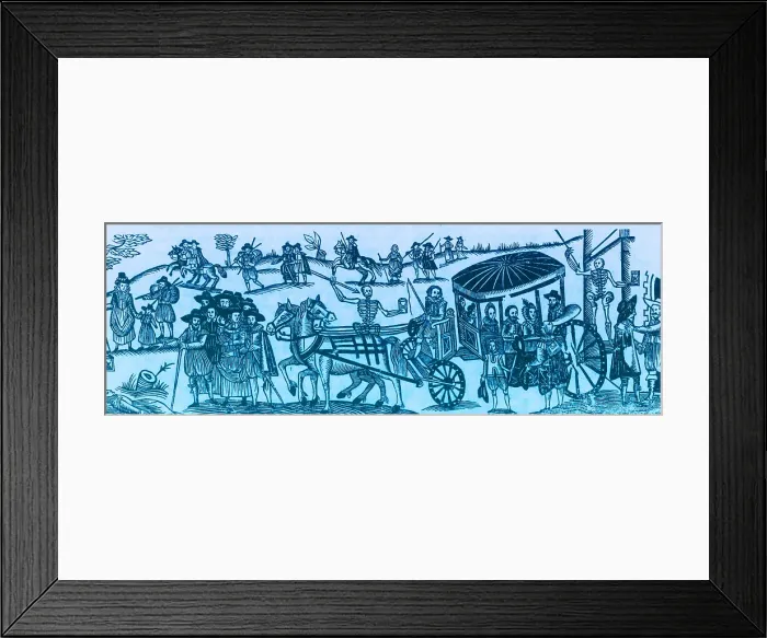 Framed Print : Great Plague of London, 1665 Framed Print : Great Plague of London, 1665
