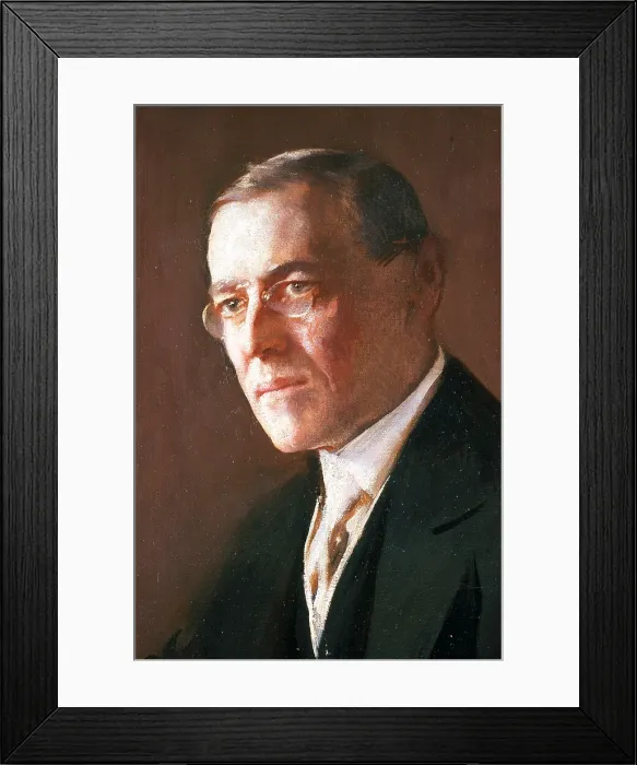 Framed Print : Woodrow Wilson, 28th U.S. President Framed Print : Woodrow Wilson, 28th U.S. President