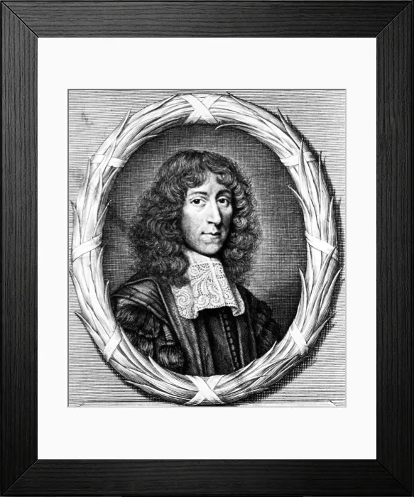 Framed Print : John Mayow, English Pneumatic Chemist and Physiologist Framed Print : John Mayow, English Pneumatic Chemist and Physiologist