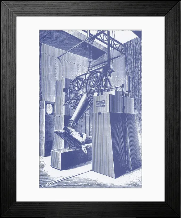 Framed Print : Telescope, Paris Expo, 1900