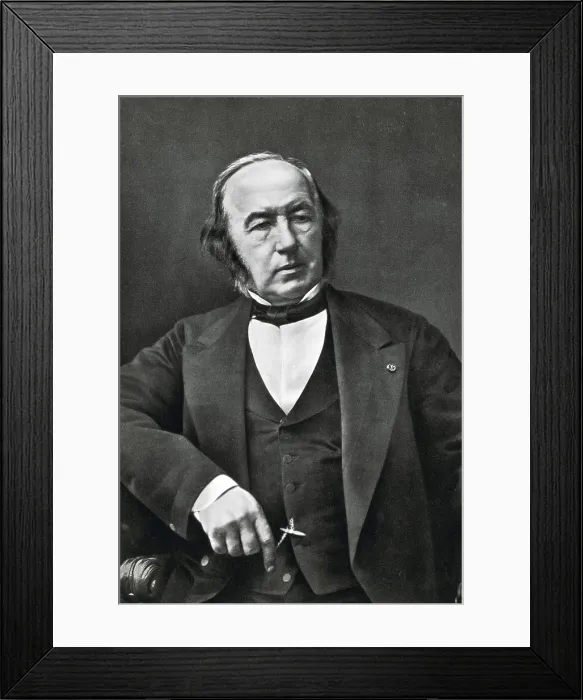 Framed Print : Claude Bernard, French Physiologist Framed Print : Claude Bernard, French Physiologist