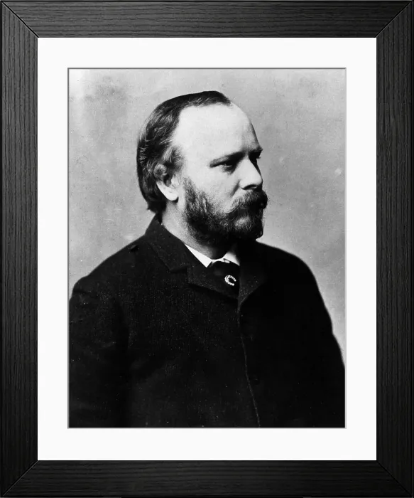 Framed Print : Samuel Wendell Williston, American Paleotologist Framed Print : Samuel Wendell Williston, American Paleotologist